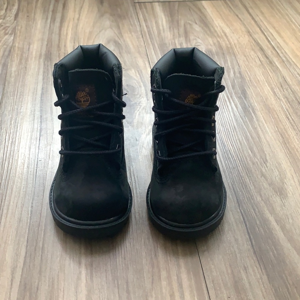 Black Baby Timberland Boots